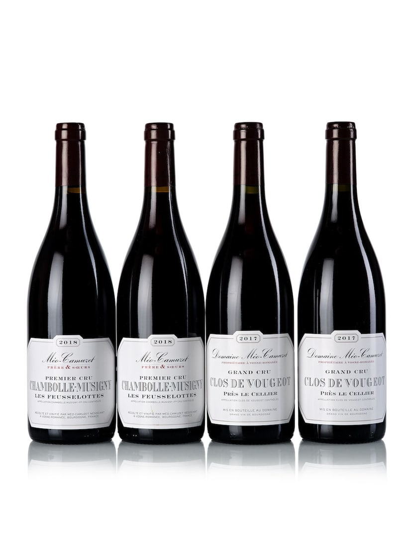 Domaine Méo-Camuzet Clos de Vougeot Près Le Cellier, 2017 (2x 750ml) Méo-Camuzet ...: Domaine Méo-Camuzet Clos de Vougeot Près Le Cellier, 2017 (2x 750ml) Region: Burgundy Méo-Camuzet Frère & Soeurs Chambolle Musigny Les Feusselottes, 2018 (2x 750ml) Region: Burgund