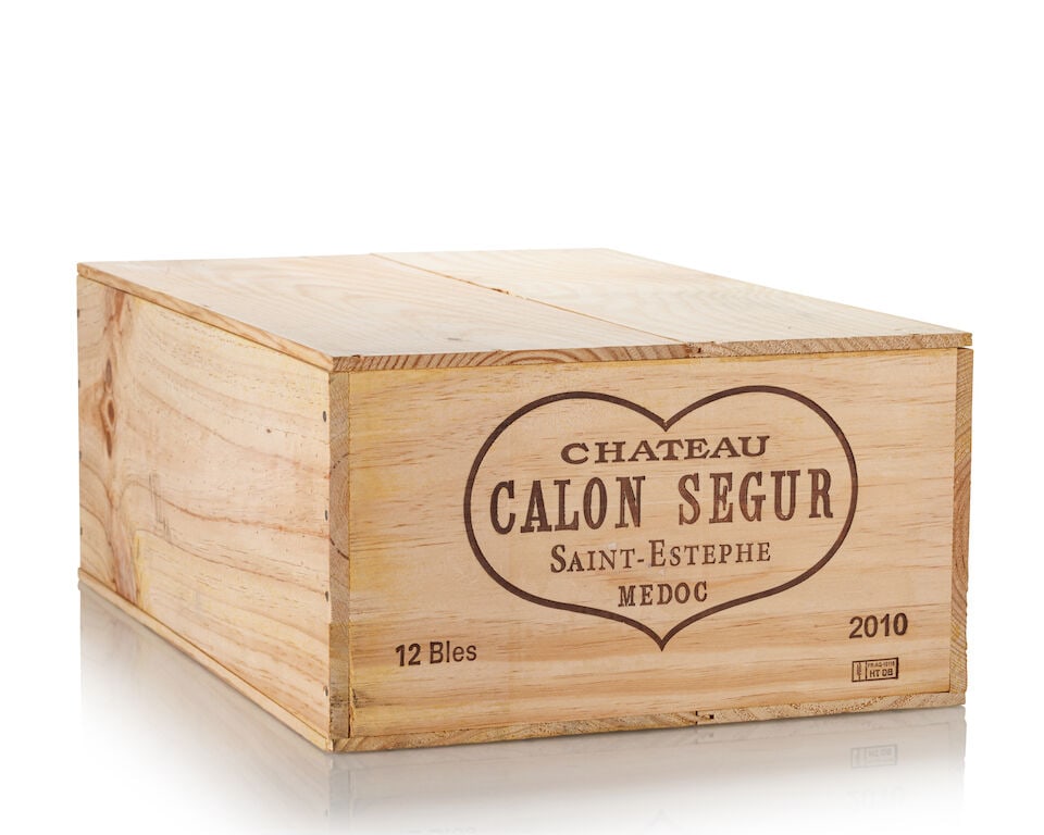 Château Calon Ségur, 2010 (12x 750ml): Château Calon Ségur, 2010 (12x 750ml) Region: Bordeaux Packaging: owc For further information on this lot please visit Bonhams.com For further information about this lot please