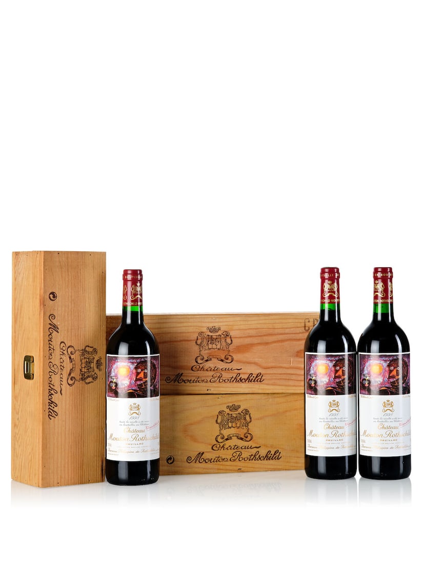 Château Mouton Rothschild, 1998 (3x 750ml) (1 of 1)
