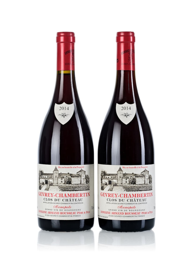 Domaine Armand Rousseau Gevrey Chambertin Clos du Château, 2014 (2x 750ml) (1 of 1)