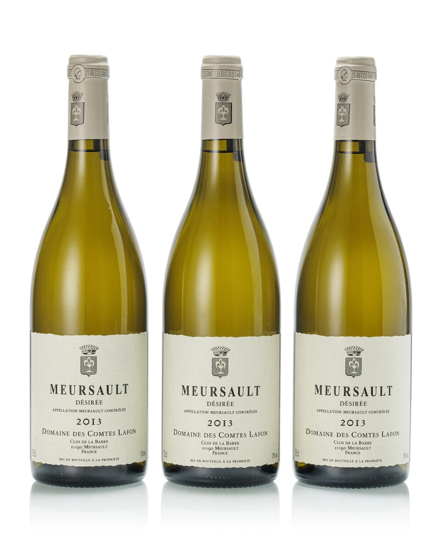 Domaine des Comtes Lafon Meursault Desirée, 2013 (3x 750ml): Domaine des Comtes Lafon Meursault Desirée, 2013 (3x 750ml) Region: Burgundy For further information on this lot please visit Bonhams.com For further information about this lot please visit the