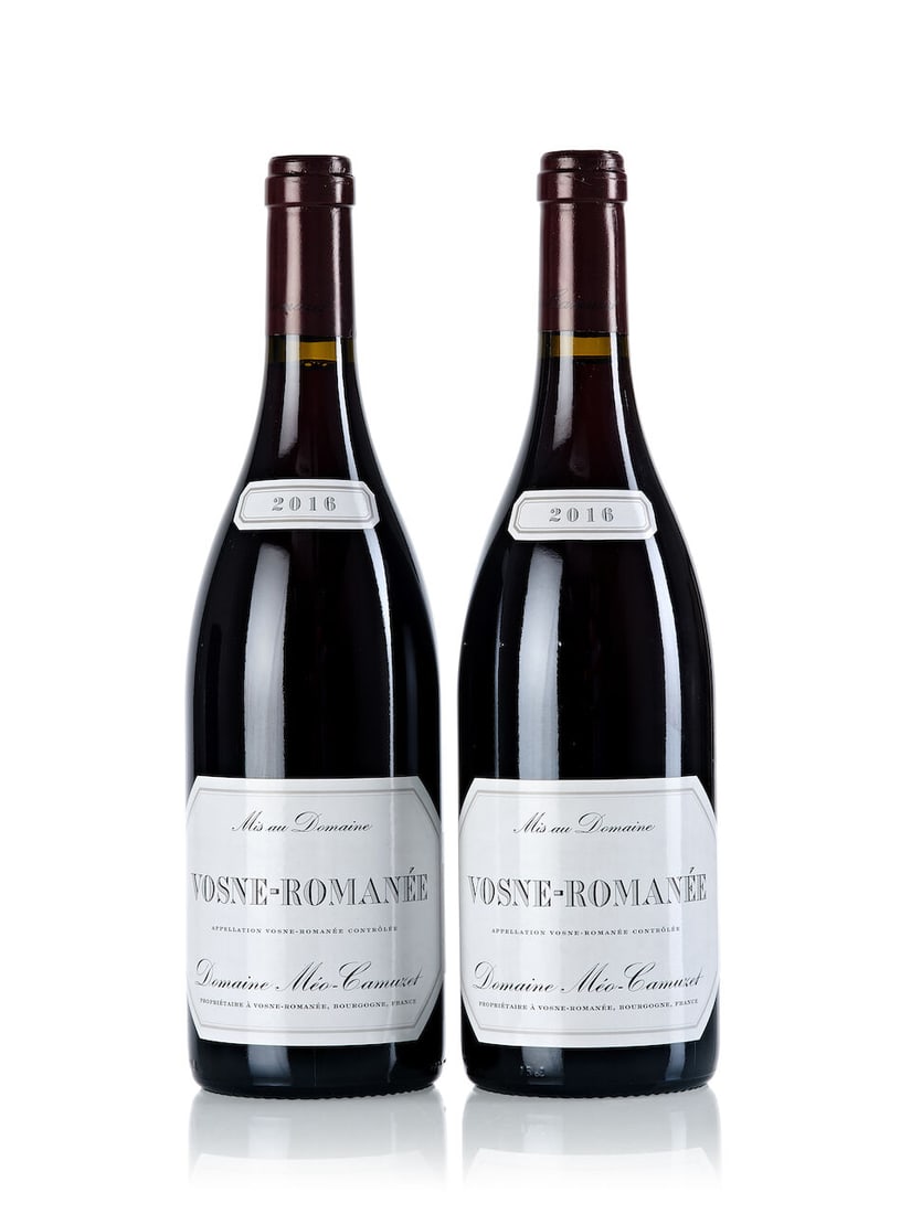 Domaine Méo-Camuzet Vosne Romanée, 2016 (2x 750ml): Domaine Méo-Camuzet Vosne Romanée, 2016 (2x 750ml) Region: Burgundy For further information on this lot please visit Bonhams.com For further information about this lot please