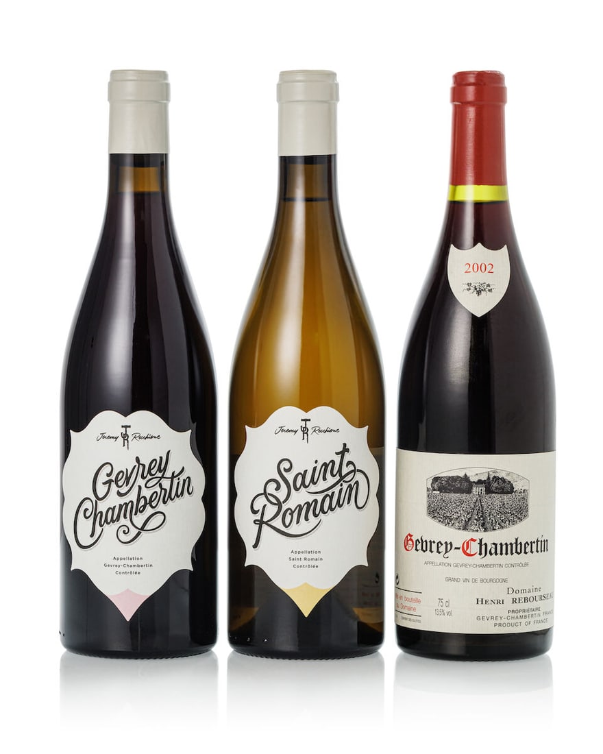 Jérémy Recchione Saint Romain, 2022 (2x 750ml) Jérémy Recchione Gevrey Chamb...: Jérémy Recchione Saint Romain, 2022 (2x 750ml) Region: Burgundy Jérémy Recchione Gevrey Chambertin 'Creux Brouillard', 2021 (2x 750ml) Region: Burgundy Henri Rebourseau Gevrey Cham