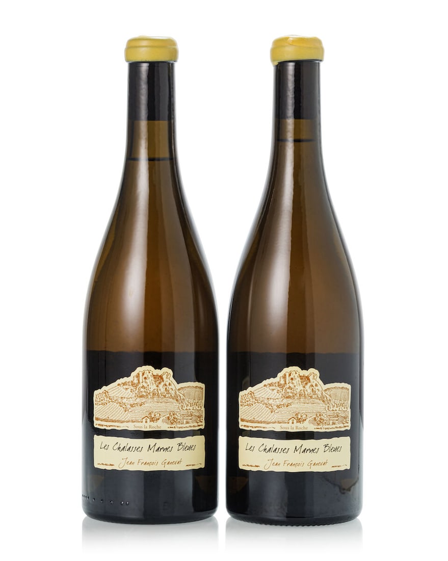 Jean François Ganevat Les Chalasses Marnes Bleues, 2013 (2x 750ml): Jean François Ganevat Les Chalasses Marnes Bleues, 2013 (2x 750ml) Region: Jura Capsule: cork partially exposed from wax closure For further information on this lot please visit Bonhams.com For