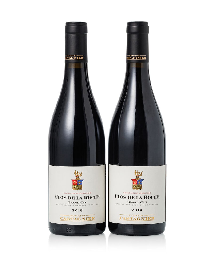 Domaine Castagnier Clos de la Roche, 2019 (2x 750ml): Domaine Castagnier Clos de la Roche, 2019 (2x 750ml) Region: Burgundy For further information on this lot please visit Bonhams.com For further information about this lot please visit the lot listing