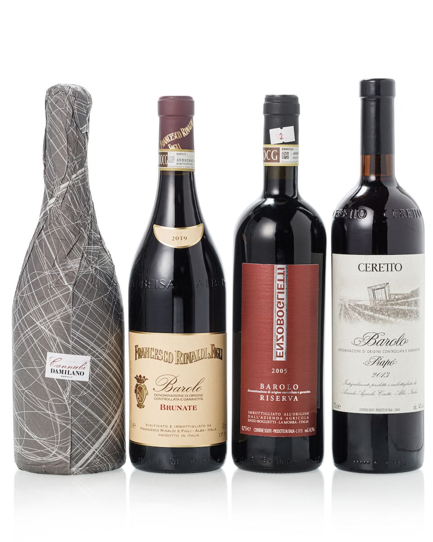 Ceretto Barolo Prapo, 2013 (2x 750ml) Damilano Barolo Cannubi, 2011 (1x 750ml) Enzo Boglietti ... (1 of 1)