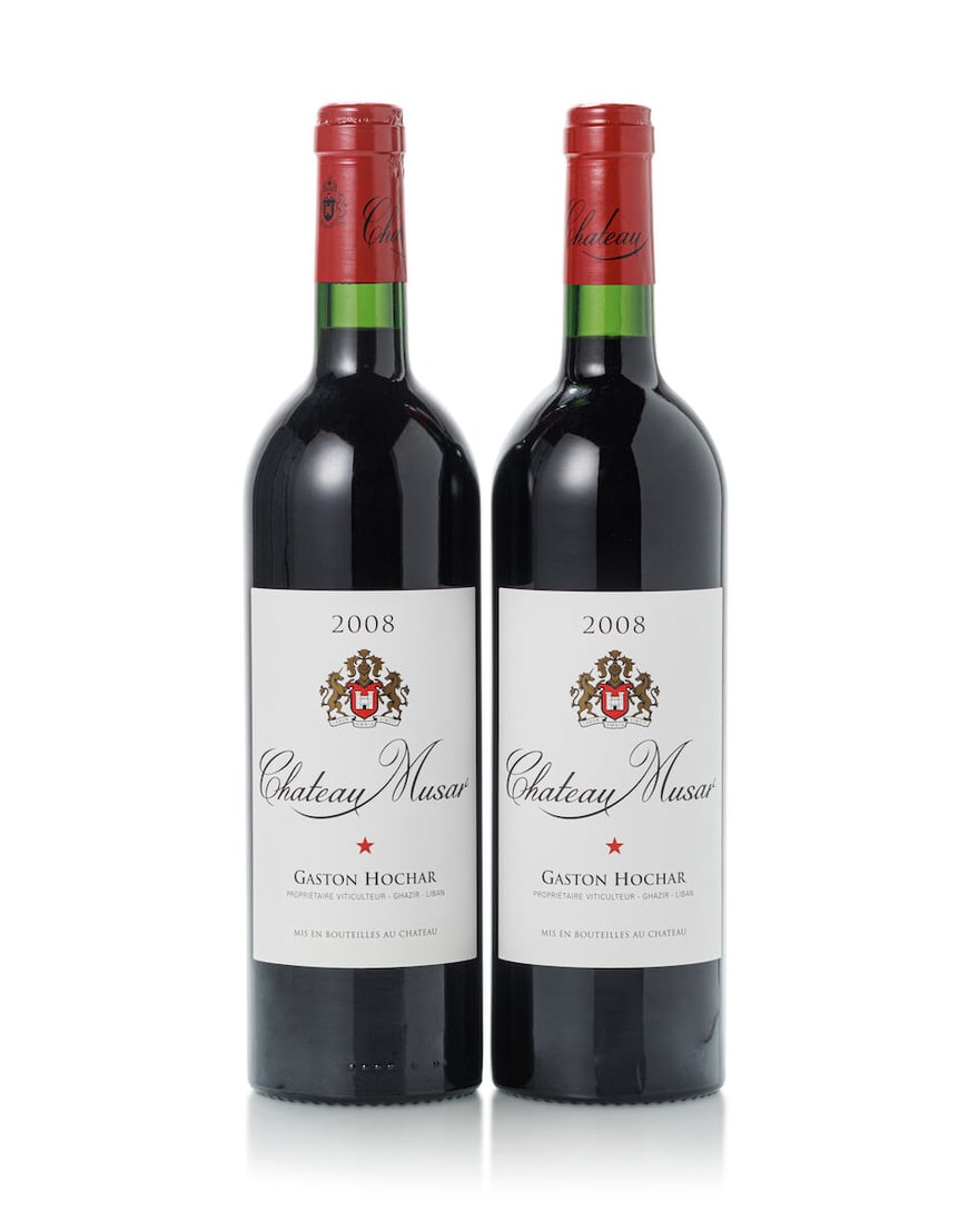 Château Musar Red, 2008 (6x 750ml): Château Musar Red, 2008 (6x 750ml) Region: Lebannon Lot to be sold without reserve. For further information on this lot please visit Bonhams.com For further information about this lot please