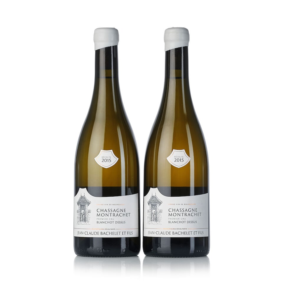 Jean-Claude Bachelet Chassagne Montrachet Blanchot Dessus, 2015 (2x 750ml) (1 of 1)