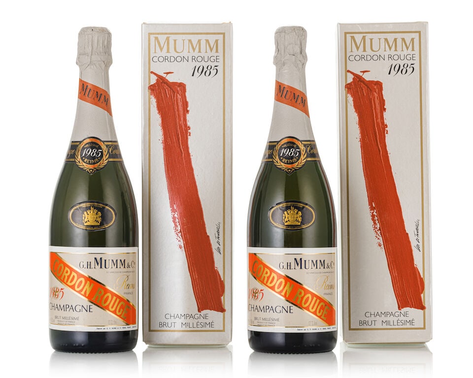 Mumm Cordon Rouge Millésime, 1985 (2x 750ml) (1 of 2)