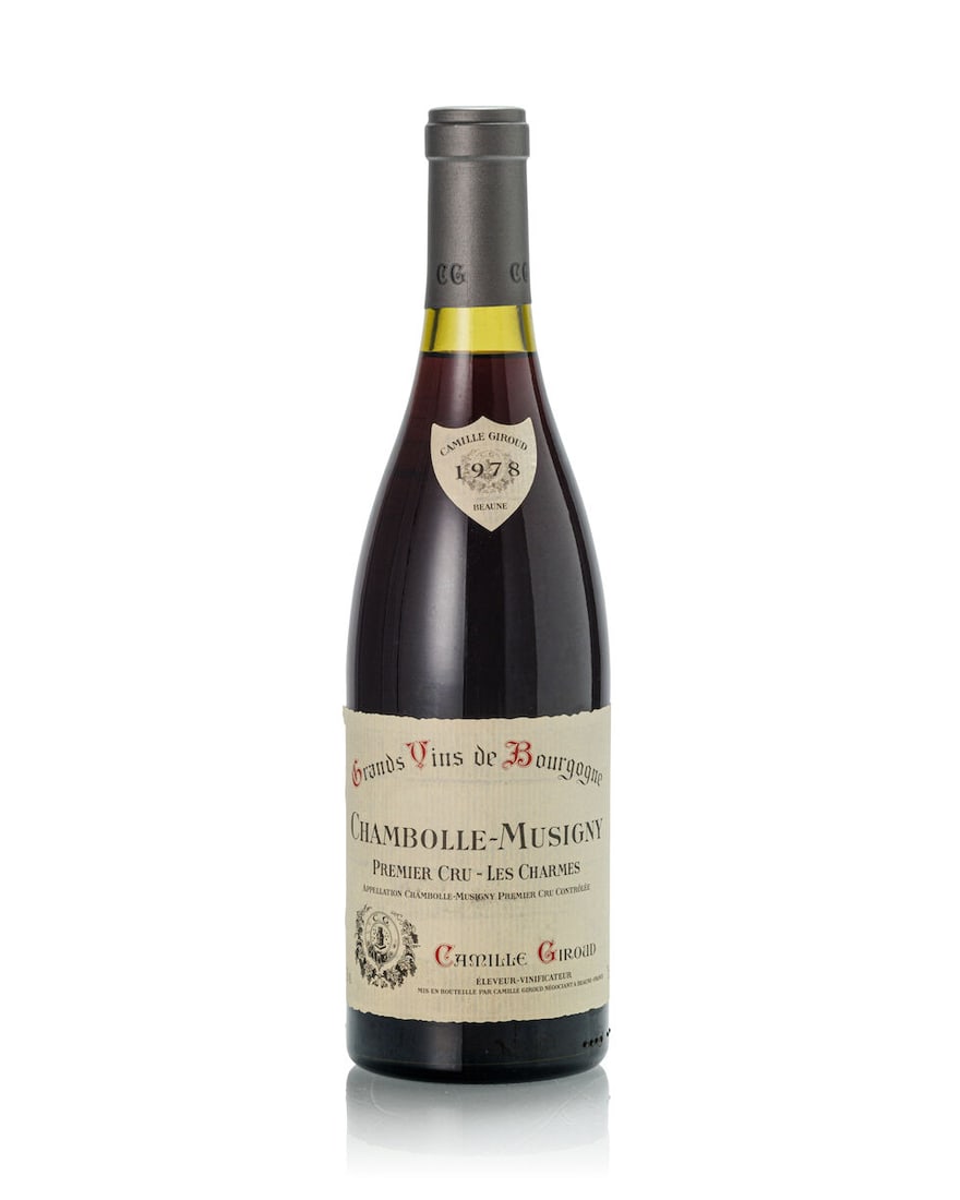 Camille Giroud Chambolle Musigny Les Charmes, 1978 (1x 750ml) (1 of 1)