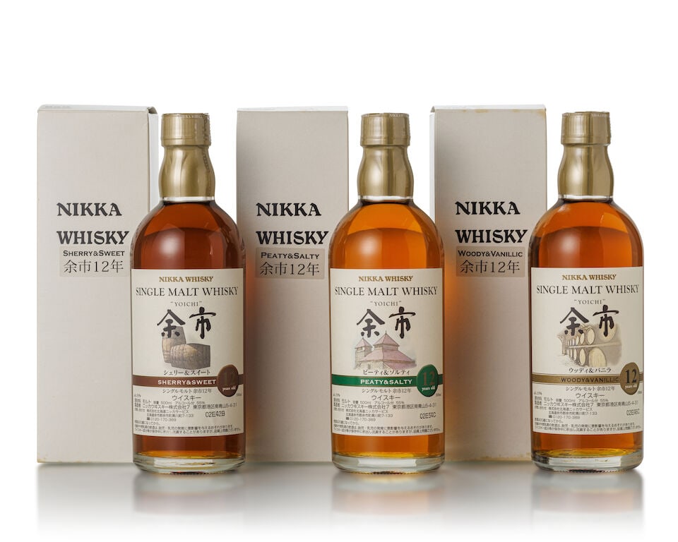 余市 Yoichi 12 Year Old - Woody and Vanilla (1x 500ml) 余市 Yoichi 12 Ye... (1 of 2)