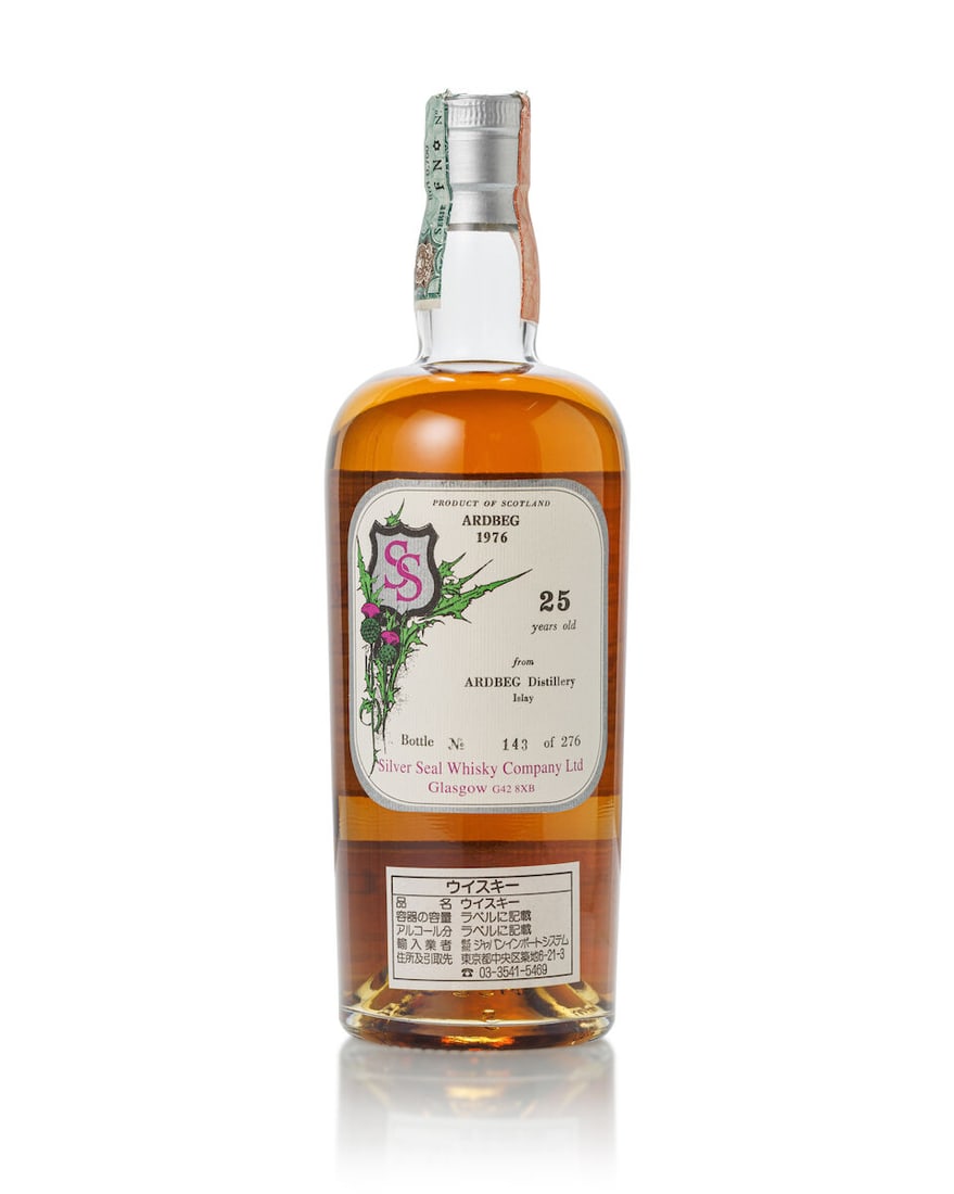 Ardbeg 25 Year Old Silver Seal, 1976 (1x 700ml) - 2