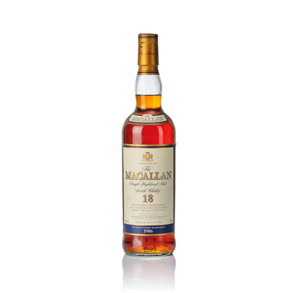 The Macallan 18 Year Old, 1986 (1x 700ml) (1 of 3)