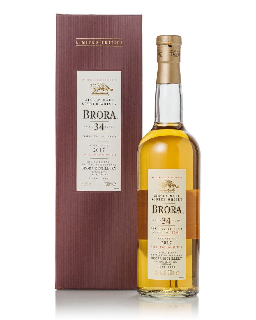 Brora 34 Year Old (1x 700ml) (1 of 2)