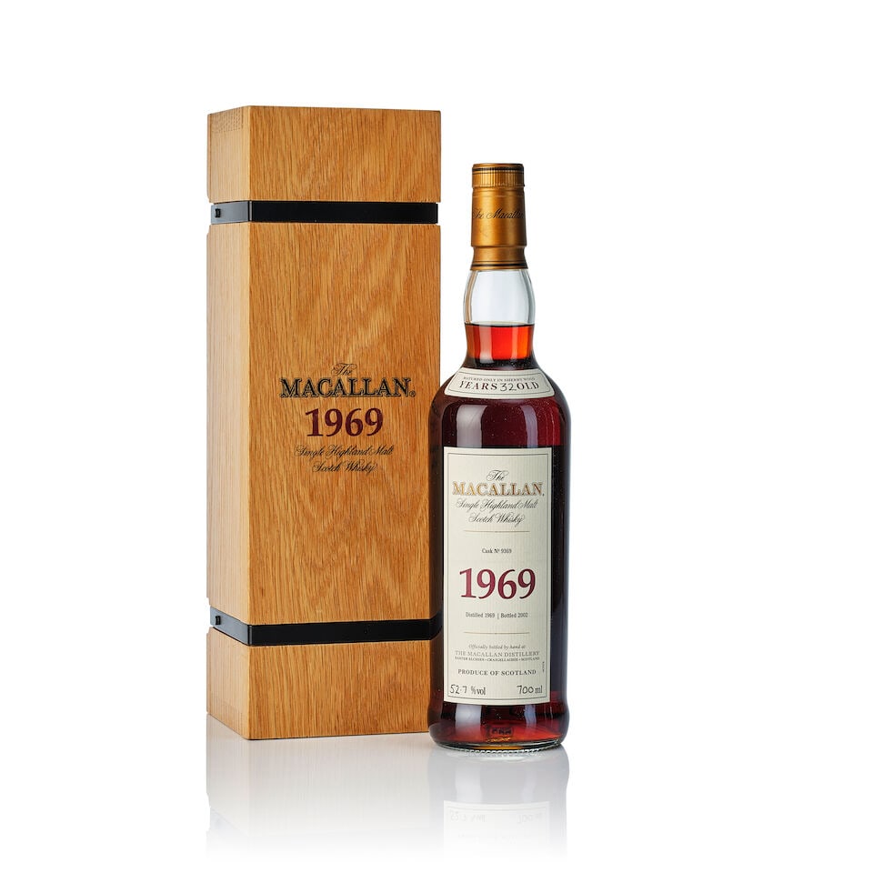The Macallan Fine & Rare 32 Year Old Cask# 9369, 1969 (1x 700ml) (1 of 3)