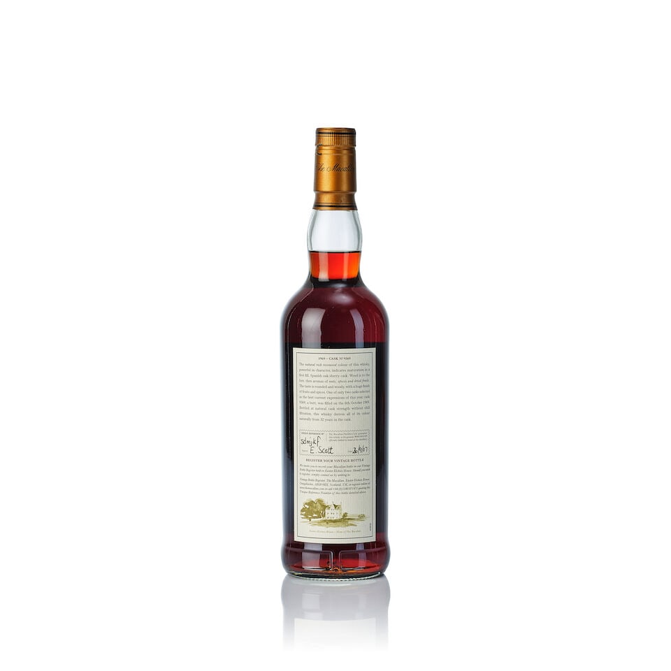 The Macallan Fine & Rare 32 Year Old Cask# 9369, 1969 (1x 700ml) - 2