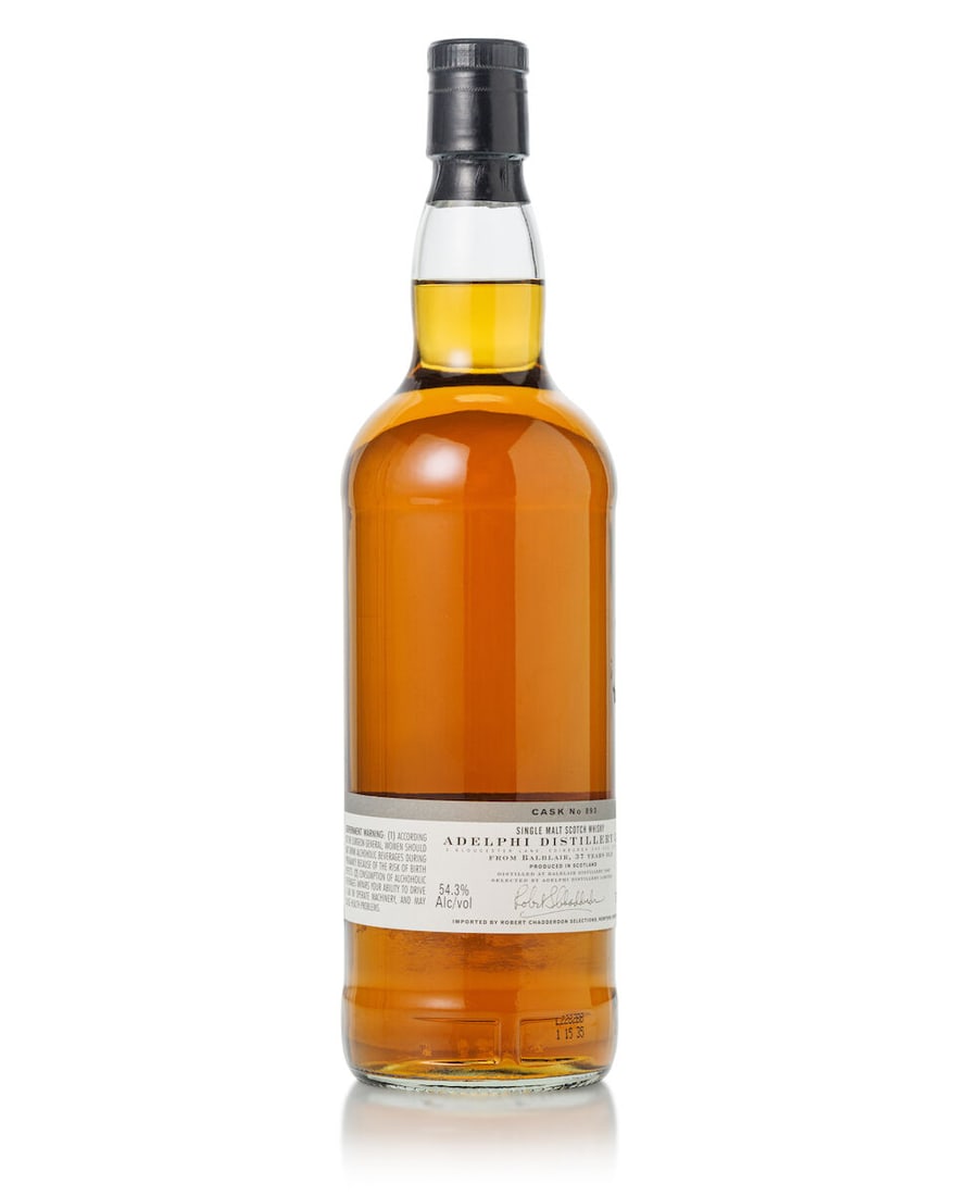Balblair 37 Year Old Adelphi Cask #893, 1965 (1x 750ml) - 2