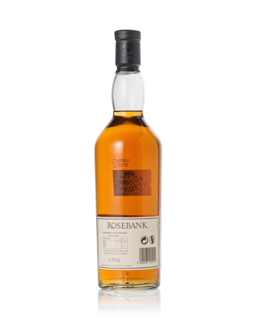 Rosebank 25 Year Old Cask Strength, 1981 (1x 700ml) - 2