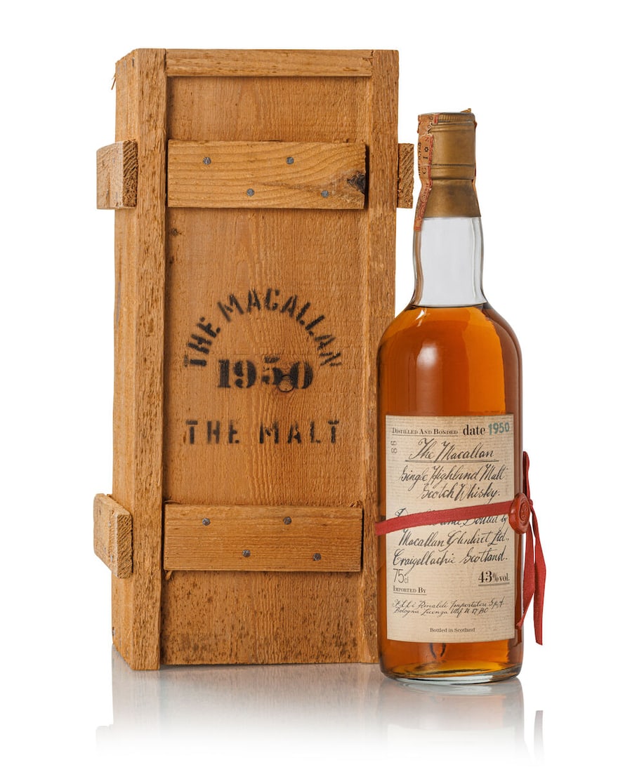 The Macallan Red Ribbon, 1950 (1x 750ml) (1 of 3)
