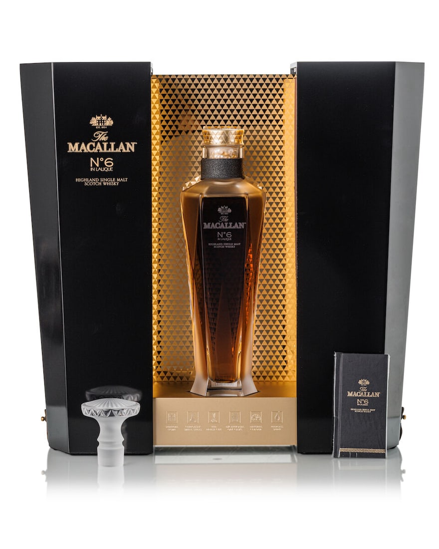 The Macallan N°6. In Lalique, NV (1x 700ml) (1 of 4)