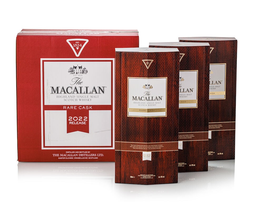 The Macallan Rare Cask 2022 Edition, 2022 (3x 700ml) - 2