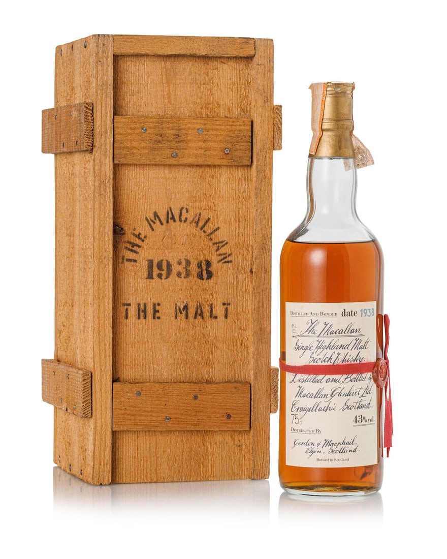 The Macallan Red Ribbon, 1938 (1x 750ml) (1 of 3)