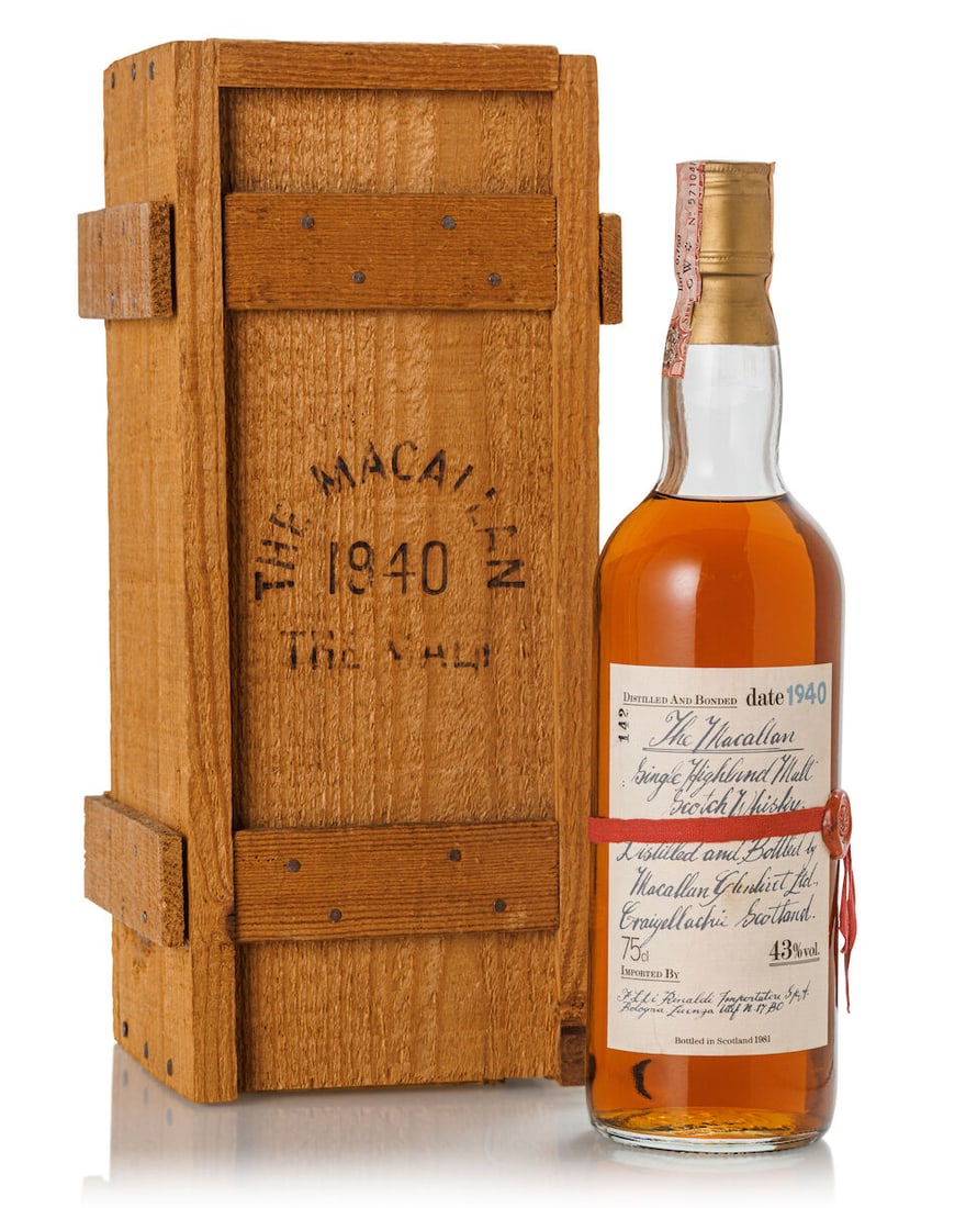 The Macallan Red Ribbon, 1940 (1x 750ml) (1 of 3)