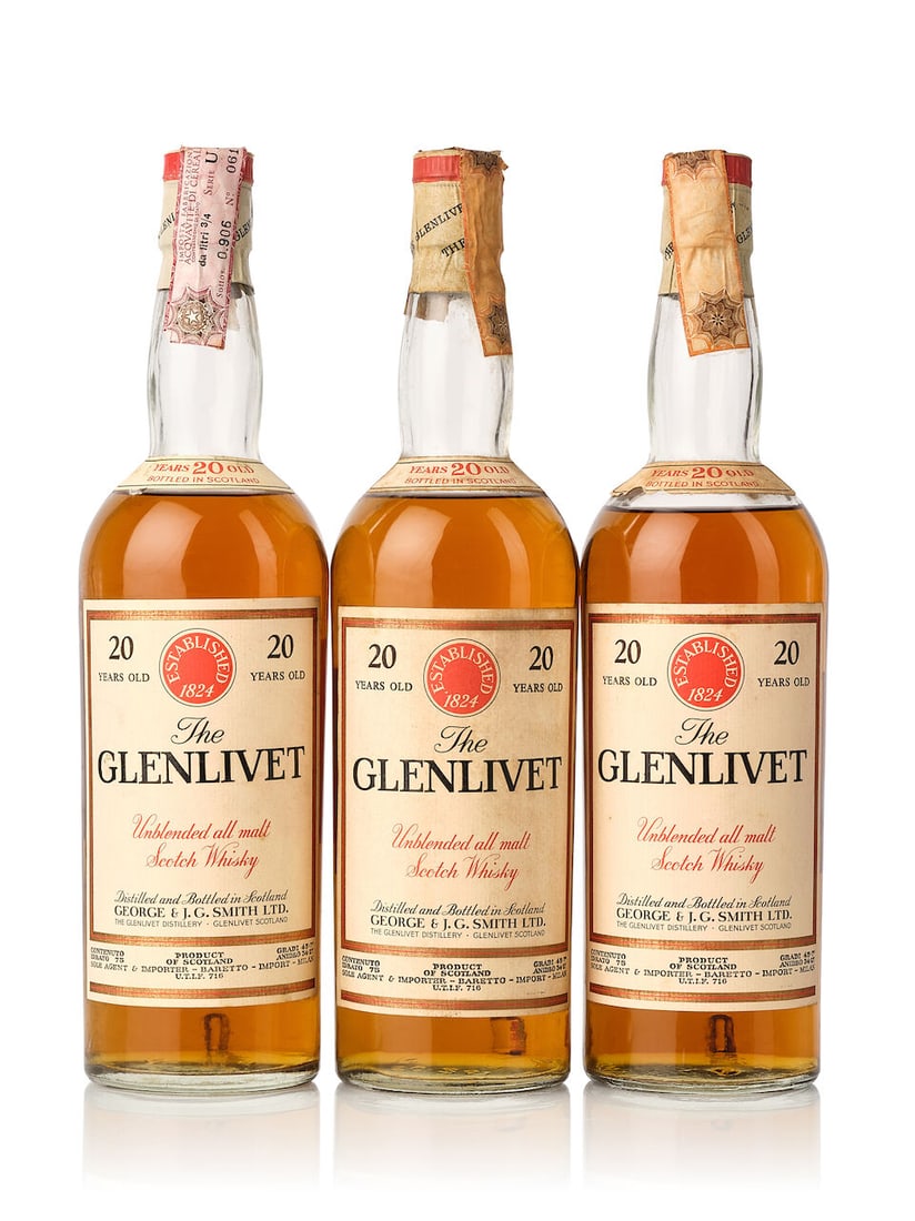 Glenlivet 20 Year Old (3x 750ml) (1 of 3)