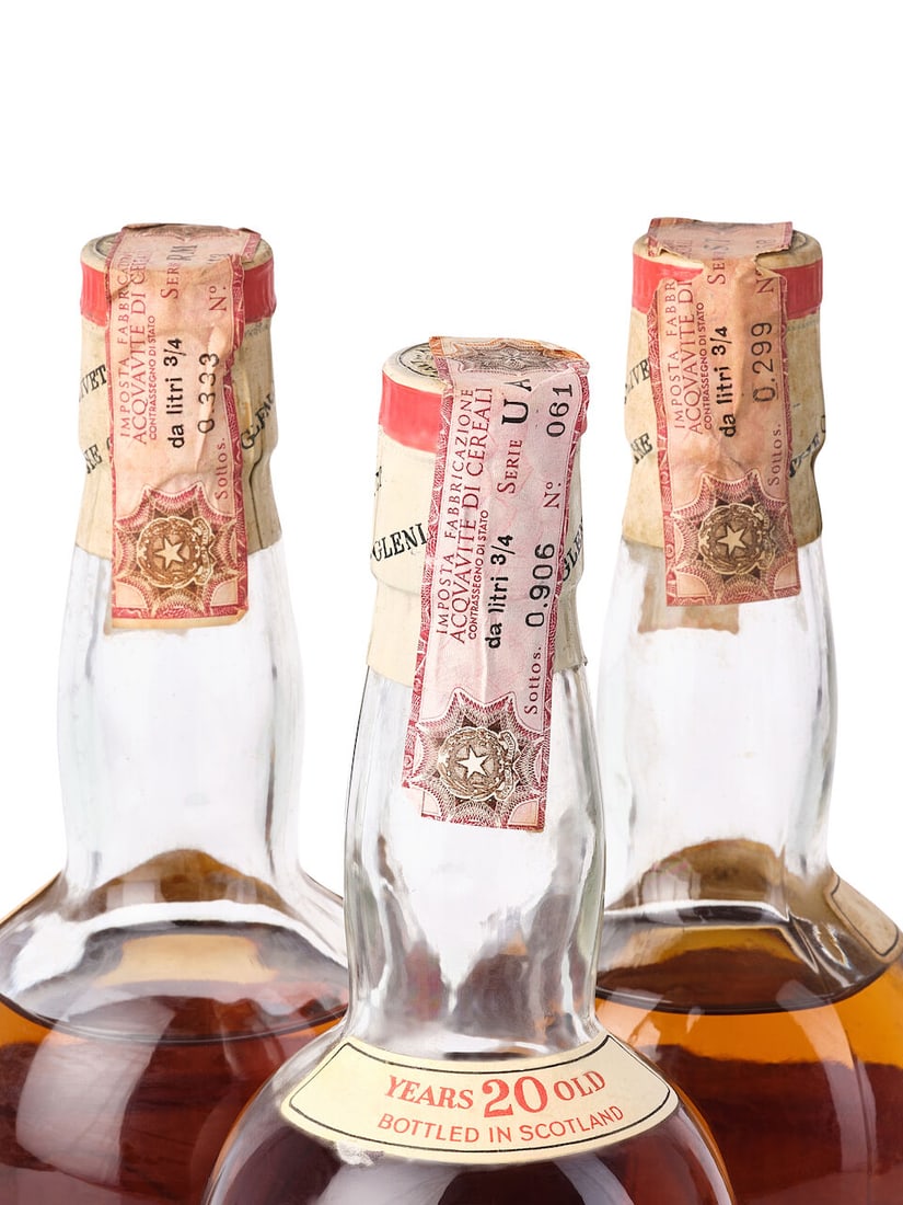 Glenlivet 20 Year Old (3x 750ml) - 3
