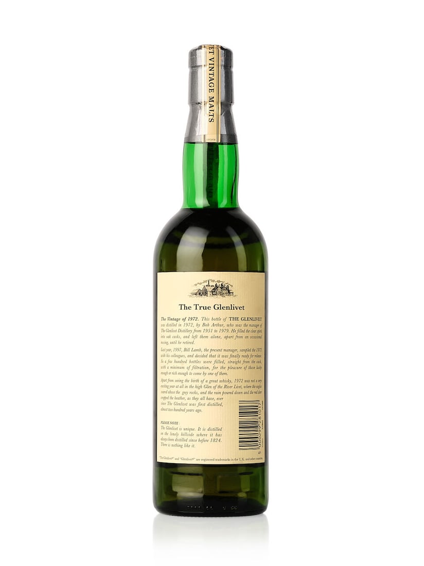 Glenlivet Vintage Malt, 1972 (1x 700ml) - 2