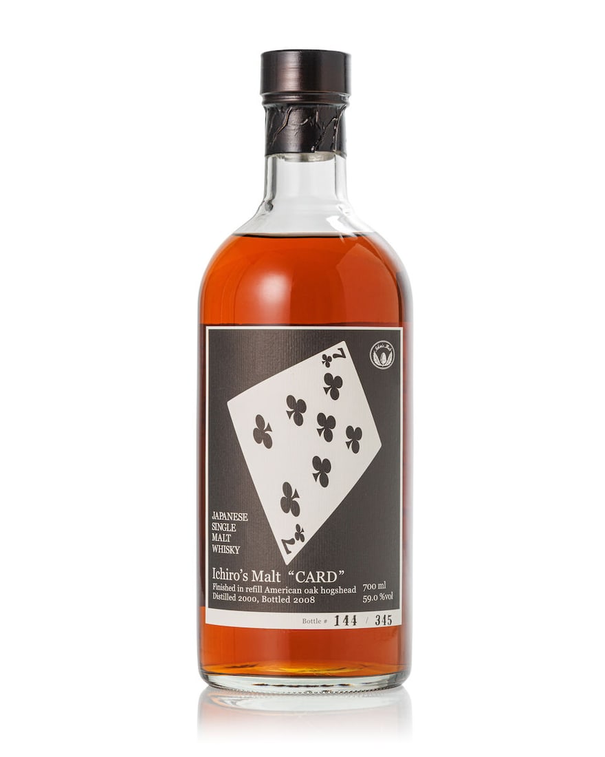 羽生 Hanyu Ichiro's Malt 7 of Clubs, 2000 (1x 700ml) (1 of 3)