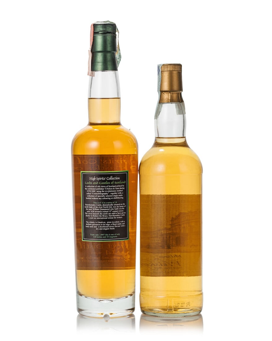 Glenlivet 14 Year Old Cask #23097, 1989 (1x 700ml) Glenlivet 11 Year Old Cask #906679, 1996 (1x... - 2