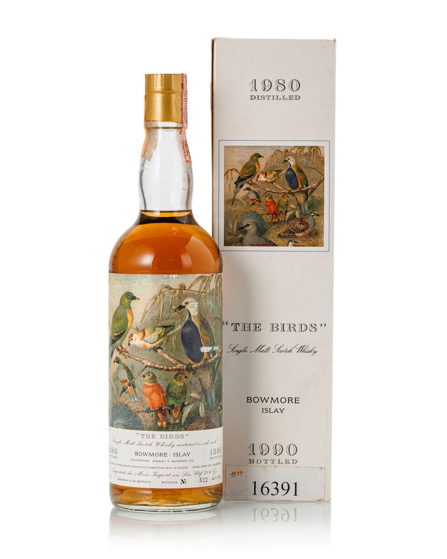 Bowmore 'The Birds', 1980 (1x 750ml) (1 of 3)
