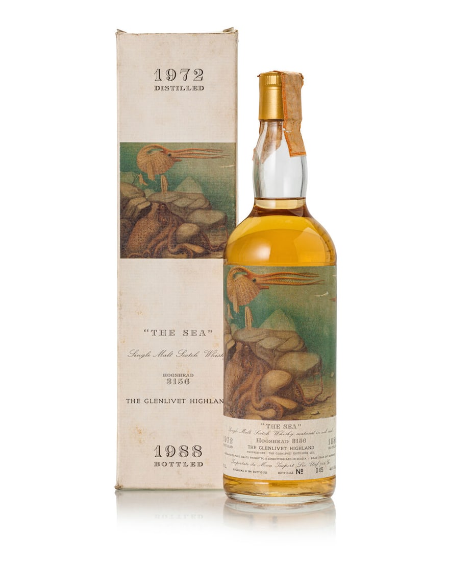 Glenlivet 'The Sea' Cask #3156, 1972 (1x 750ml) (1 of 3)