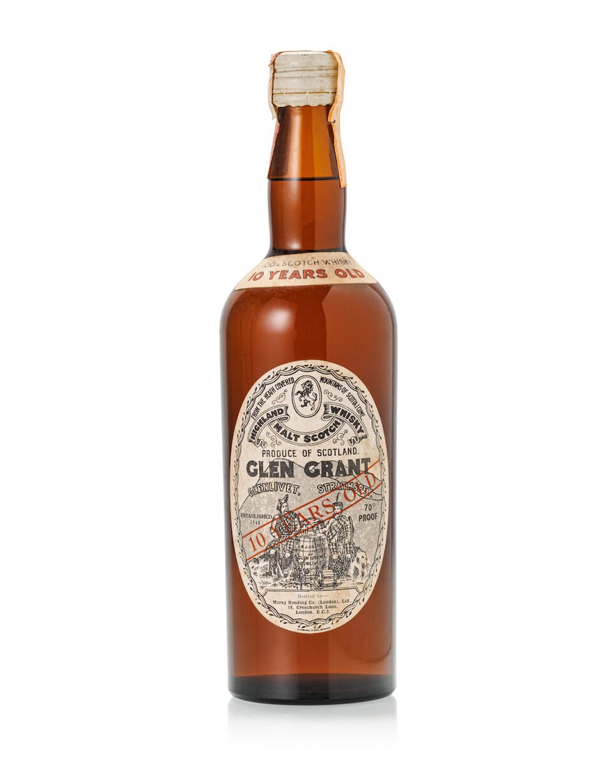 Glen Grant 10 Year Old 70 proof (1x 750ml) (1 of 3)