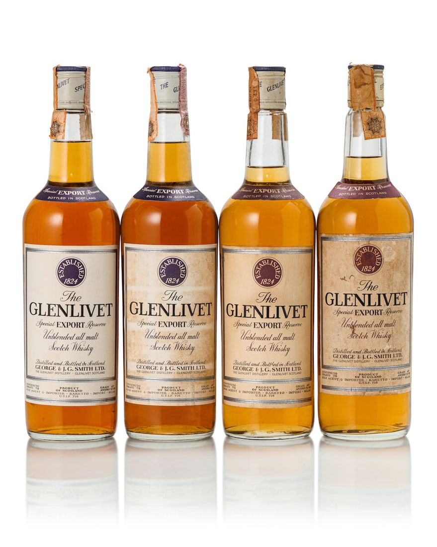 Glenlivet Special Export Reserve (4x 750ml) (1 of 3)