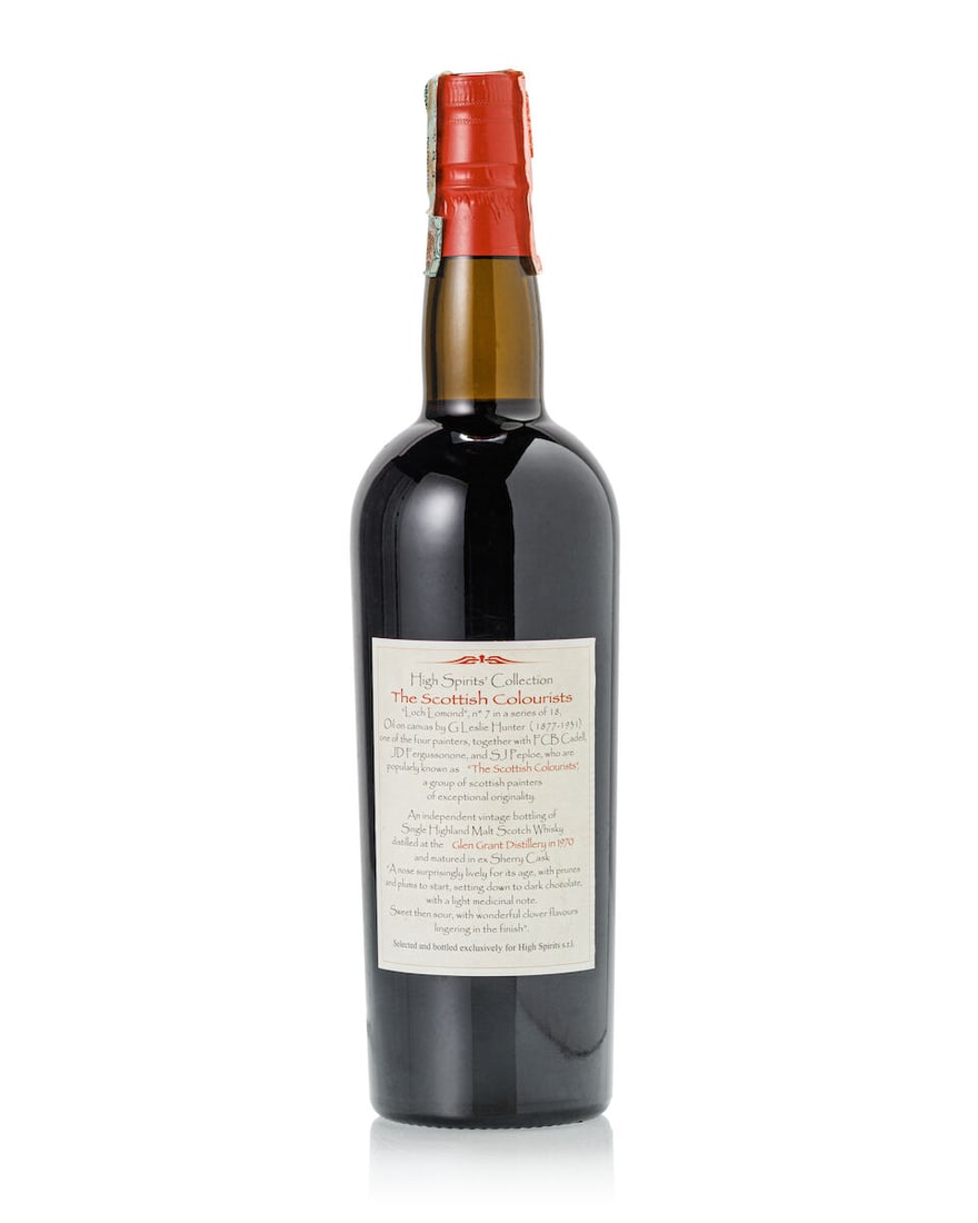 Glen Grant 31 Year Old Cask # 1036 The Scottish Colourists, 1970 (1x 750ml) - 2