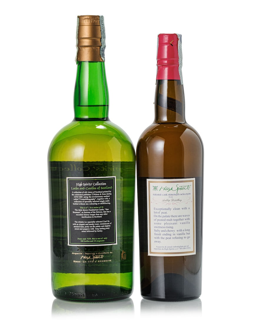 Ardbeg 15 Year Old Cask #644, 1991 (1x 750ml) Caol Ila 11 Year Old Cask #7259, 1992 (1x 1500ml) - 2