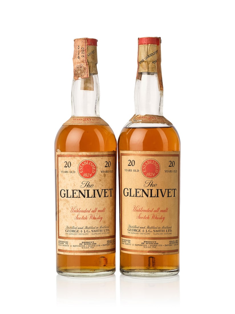 Glenlivet 20 Year Old (2x 750ml) (1 of 3)