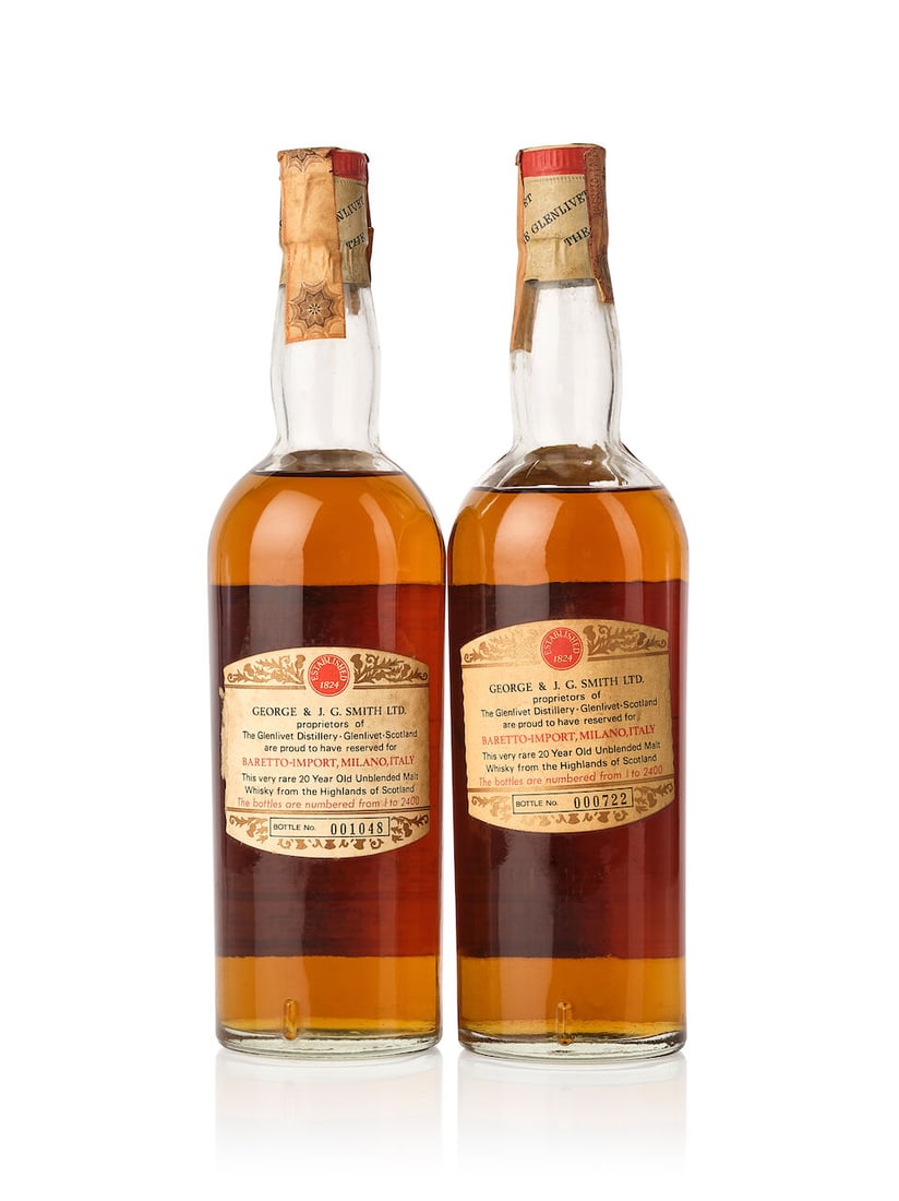 Glenlivet 20 Year Old (2x 750ml) - 2