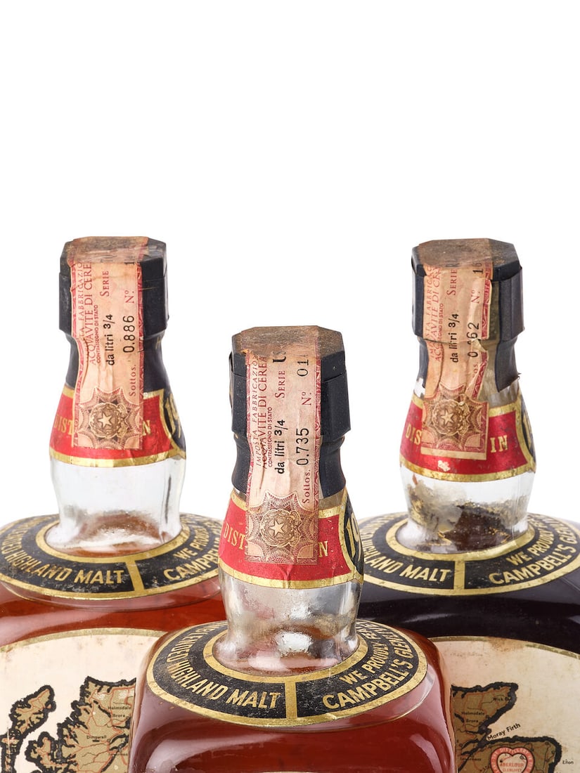 Aberlour-Glenlivet Over 8 Years Old, 1964 (3x 750ml) - 3