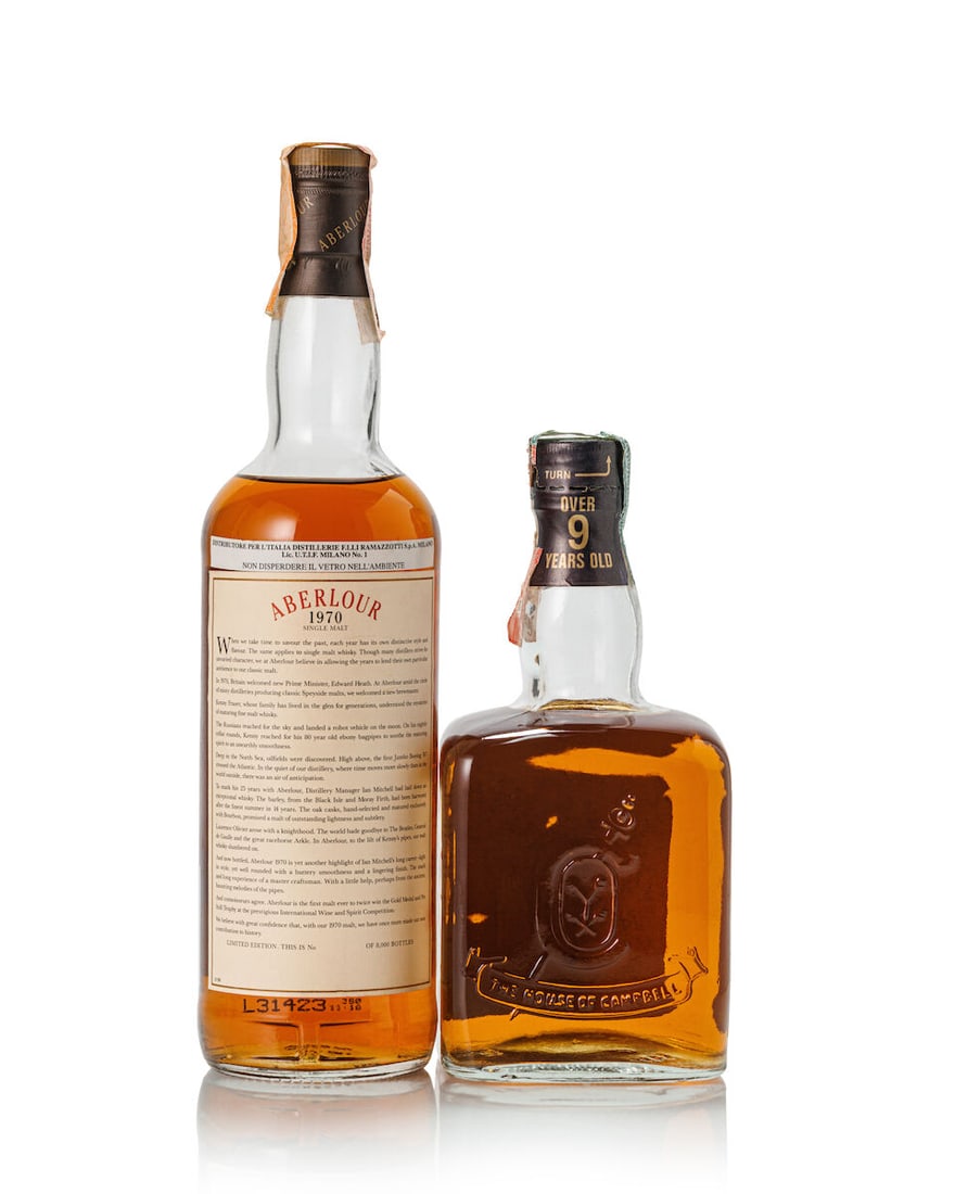 Aberlour-Glenlivet Over 9 Years Old (1x 750ml) Aberlour-Glenlivet, 1970 (1x 750ml) - 2