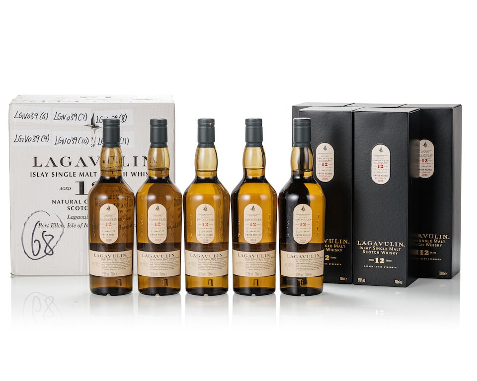 Lagavulin 12 Year Old 2018 Release (5x 700ml) (1 of 2)