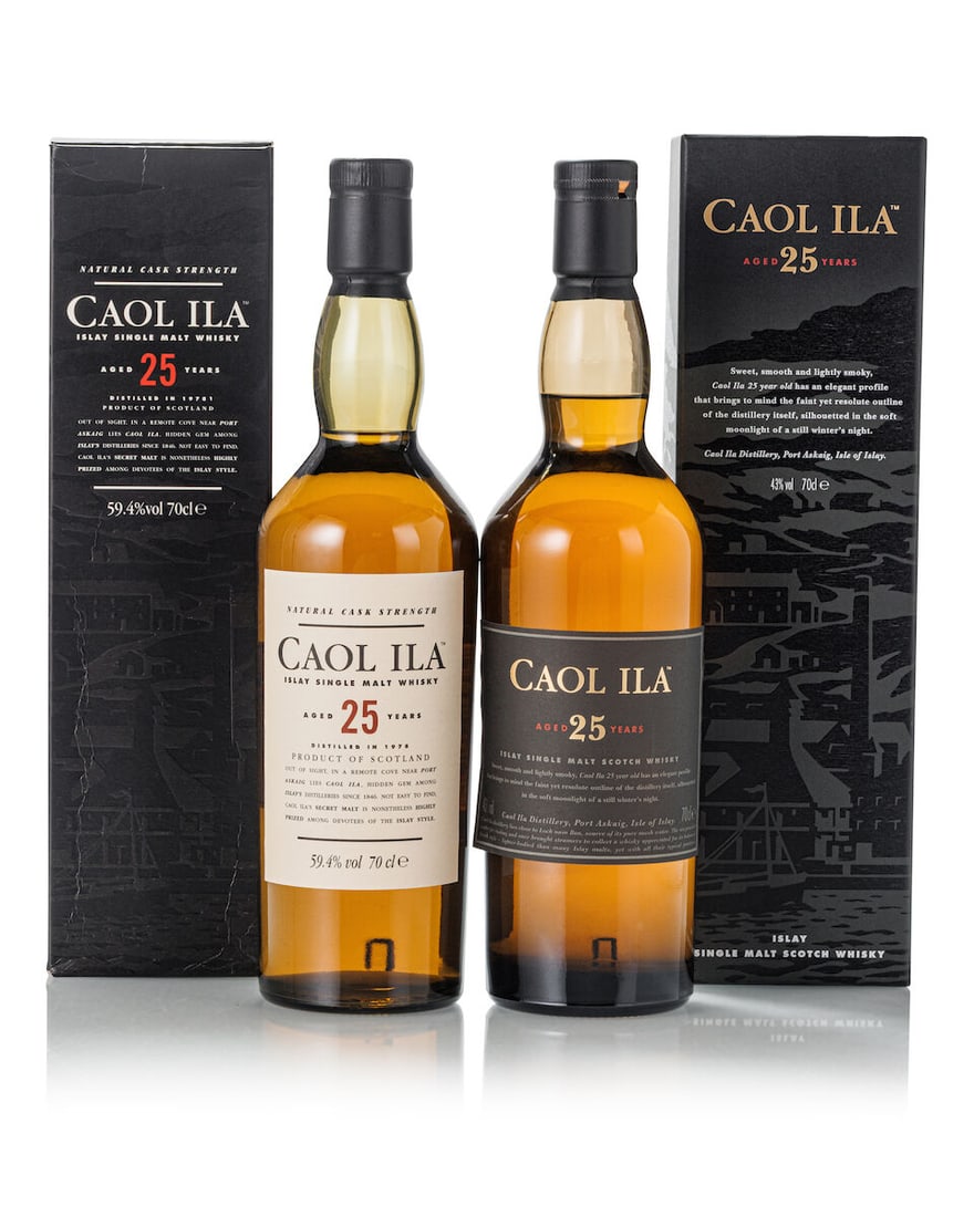 Caol Ila 25 Year Old Cask Strength, 1978 (1x 700ml) Caol Ila 25 Year Old (1x 700ml) (1 of 2)