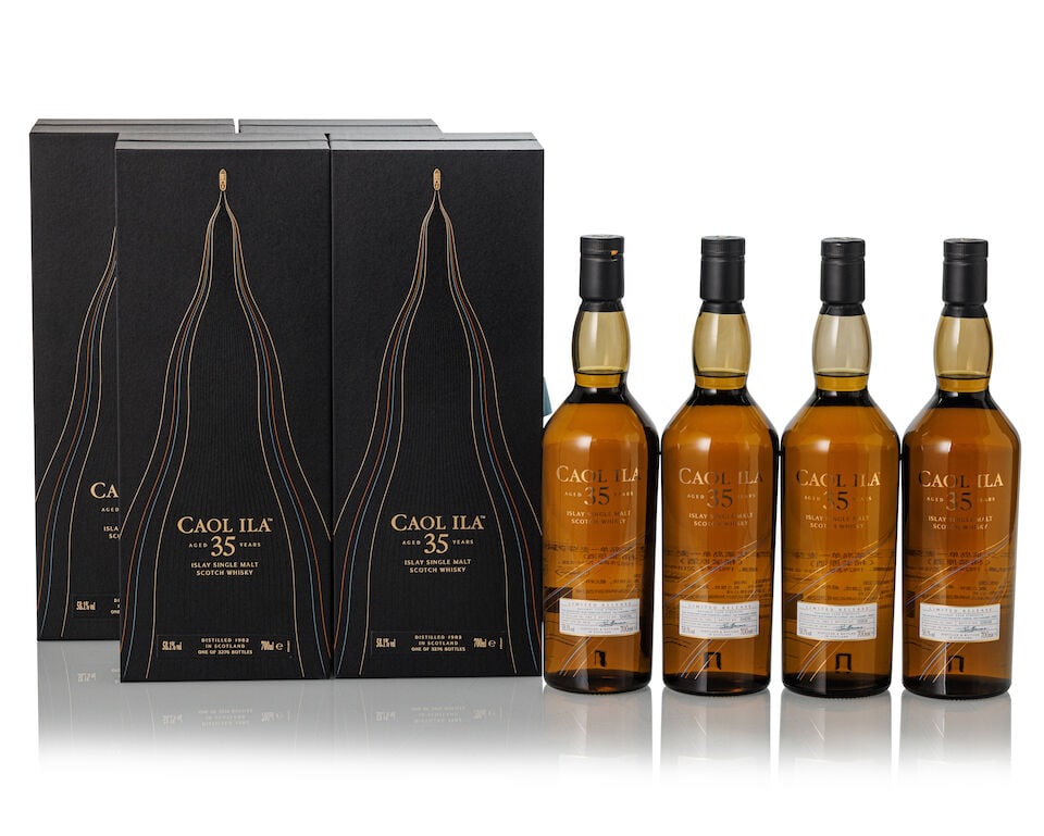 Caol Ila 35 Year Old, 1982 (4x 700ml) (1 of 3)