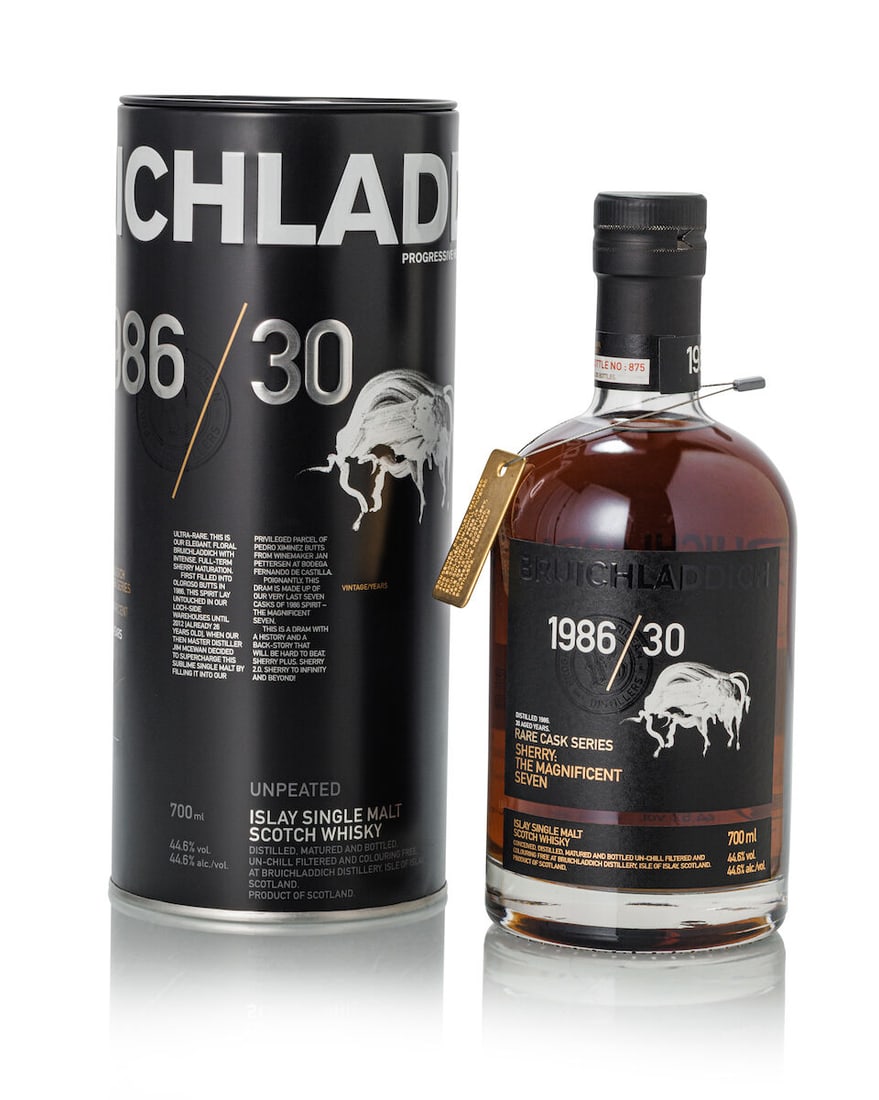 Bruichladdich 30 Year Old The Magnificent Seven, 1986 (1x 700ml) (1 of 3)