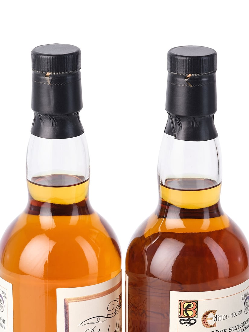 Caol Ila 32 Year Old Blackadder Raw Cask #3153, 1984 (2x 700ml) - 3