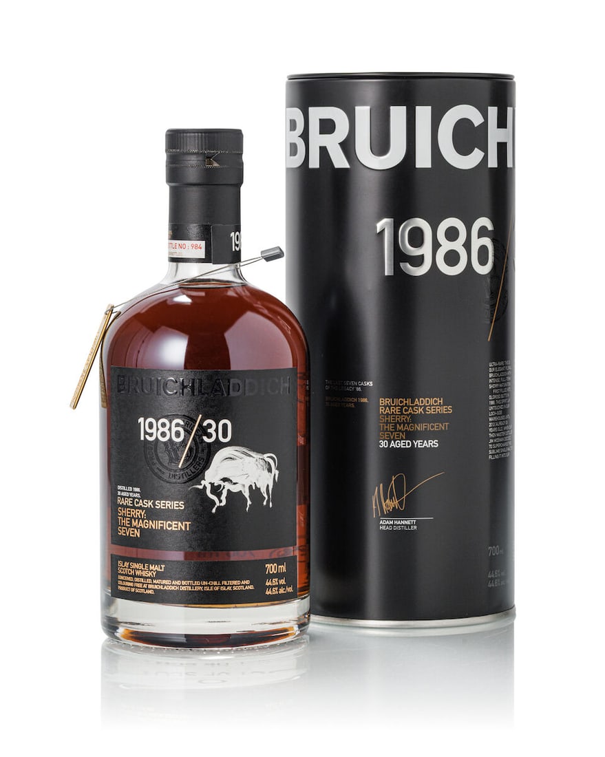 Bruichladdich 30 Year Old The Magnificent Seven, 1986 (1x 700ml) (1 of 3)