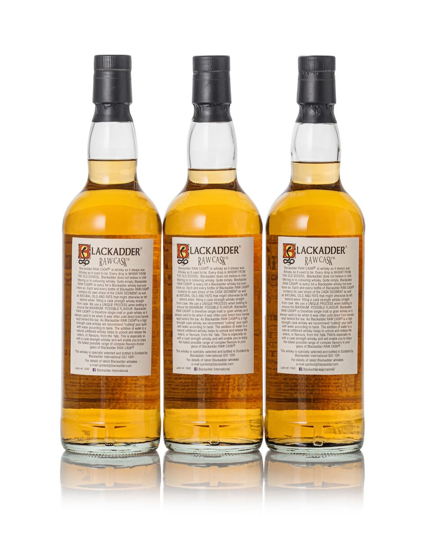 Dailuaine Blackadder Raw Cask 21 Year Old, 1996 (3x 700ml) - 2