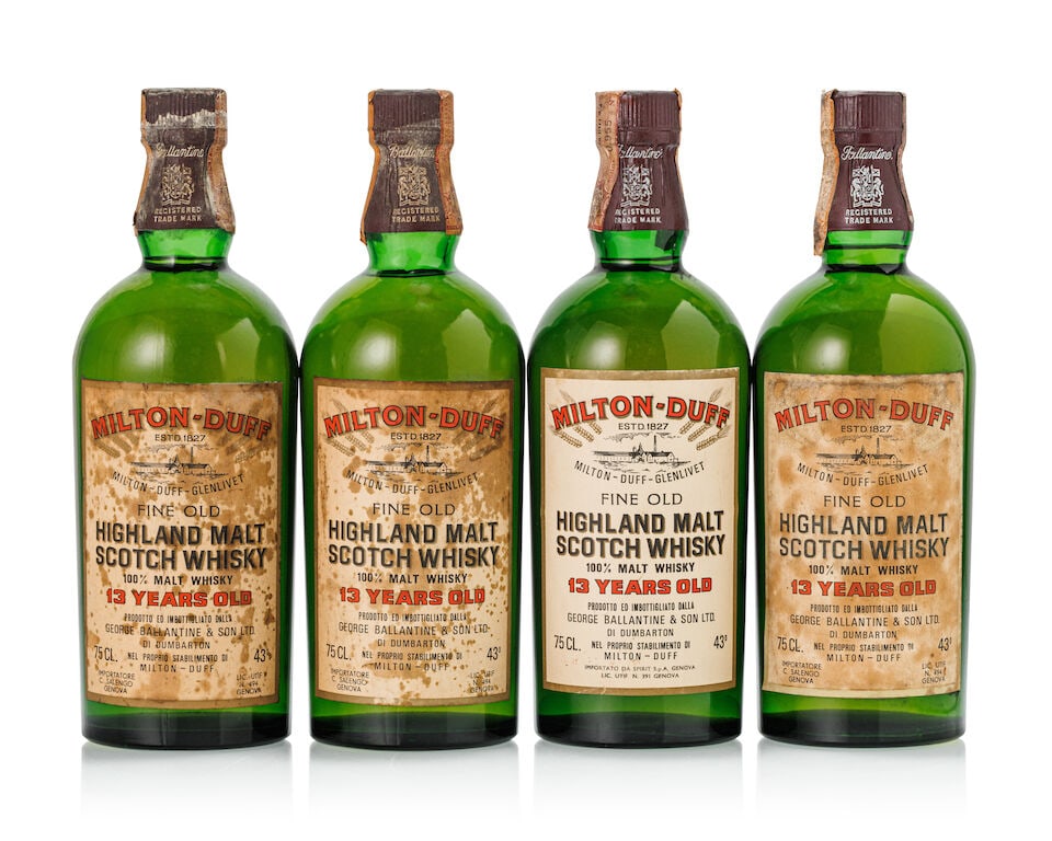 Miltonduff 13 Year Old Cask (4x 750ml) (1 of 3)